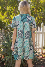 Load image into Gallery viewer, Block Print Tiered Dress
