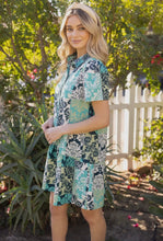 Load image into Gallery viewer, Block Print Tiered Dress
