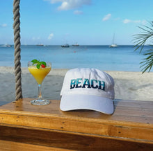 Load image into Gallery viewer, White Beach Baseball Hat
